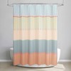 Market Stripe Shower Curtain - Allure Home Creations - image 3 of 4