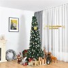 Resenkos 9ft Slim Pencil Christmas Tree - Space-Saving Design for Small Corners, 1500 Realistic PVC Branches - 3 of 4