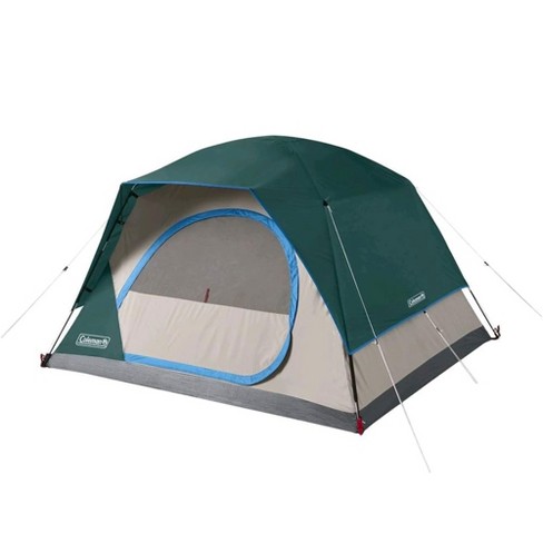 Coleman Skydome 6 Person Quick Setup Camping Tent With Mesh