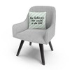 Abc Art 16 X 16 Decorative Throw Pillow by Trademark Fine Art - 2 of 4