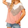 Women's CHEVRON COLORBLOCK SHORT SLEEVE TOP - Haptics - 3 of 3