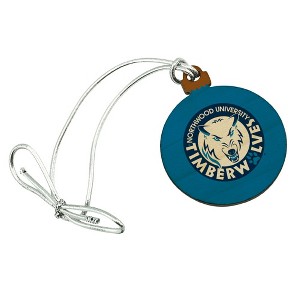 Northwood University Secondary Logo Mini Small Tiny Wood Christmas Tree Holiday Ornament - 1 of 4