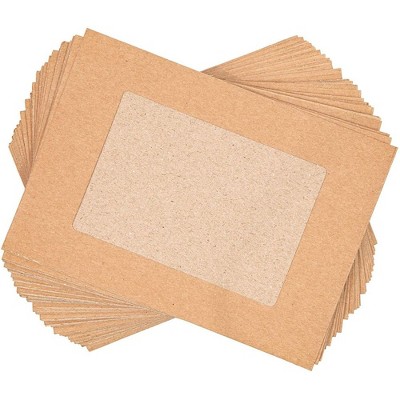 48-pack Photo Insert Paper Picture Frame With Envelopes Included, Kraft