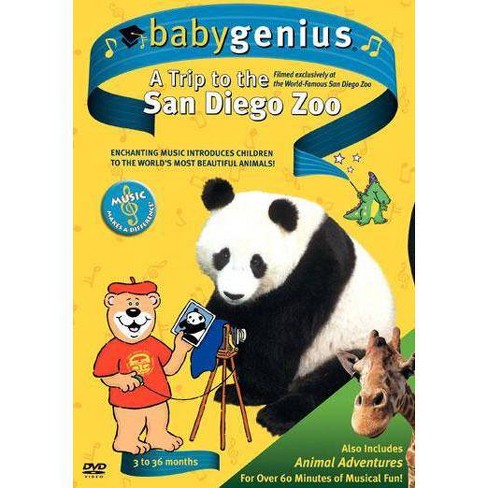 Baby Genius A Trip To The San Diego Zoo Dvd Target