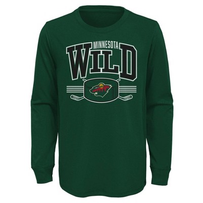 NHL Minnesota Wild Boys' Kaprizov Jersey - XS