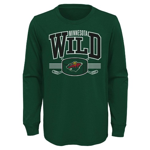 Nhl Minnesota Wild Boys Long Sleeve T shirt Target