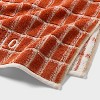 2pk 'Hello Fall' Plaid Hand Towel Set Orange - Room Essentials™ - 3 of 3