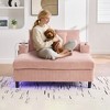 MOONMISS Corduroy Oversized Recliner Sofa with Deep Seat, 3 Pillows, Suitable for Living Room and Bedroom - 4 of 4