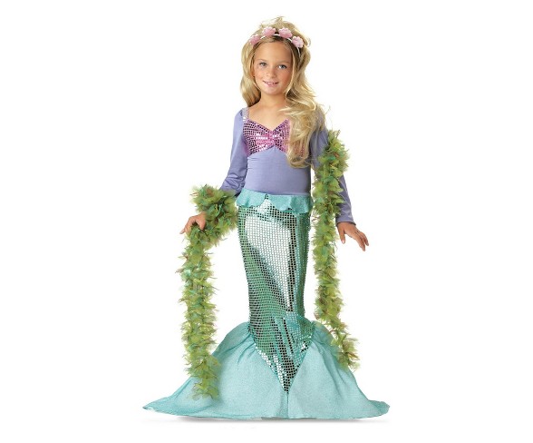 Girls' Little Mermaid Halloween Costume L