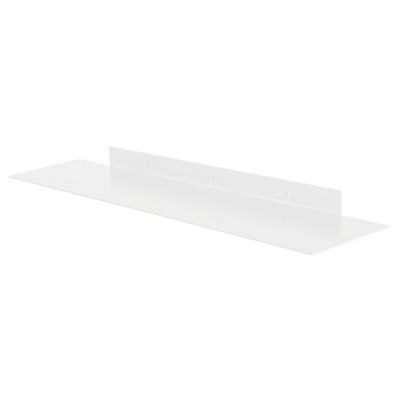 Dolle Katana Floating Metal Shelf - White