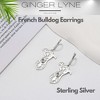 Greyhound Dog Necklace Earrings Set Sterling Silver Womens Ginger Lyne Collection - 4 of 4