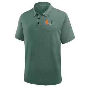 NCAA Miami Hurricanes Men's Polo Shirt - 1 of 3