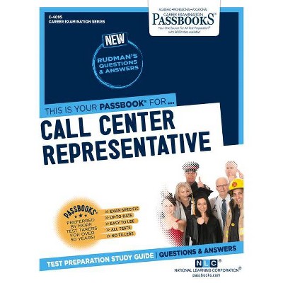 Call Center Representative, 4095 - (Career Examination) by  National Learning Corporation (Paperback)