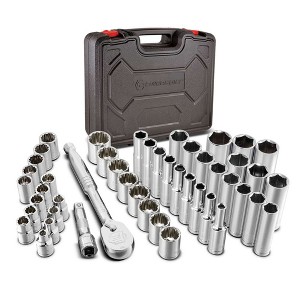 Powerbuilt 47 Piece 3/8 Inch Drive Mechanic's Tool Set - 1 of 3