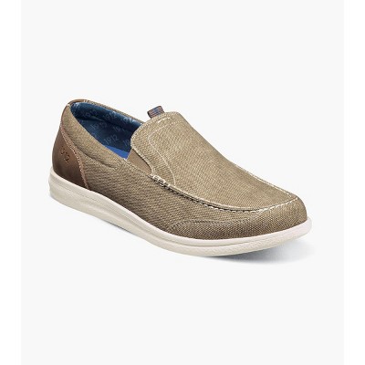 Nunn Bush BrewskiCanvas Men's Moc Toe Venetian Slip On