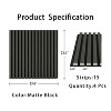 Wooakway 2-PC/4-PCs Acoustic Soundproof Slat Wall Panels 3D Decorative Wall Sculptures Modern Wall Decor Natural Wood/Black/Walnut - 4 of 4