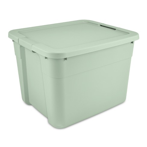 20gal Latching Storage Tote Light Green Brightroom Target