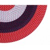 Country Stripe Collection 100% Polypropylene Reversible Indoor Area Utility Rug - Better Trends - 2 of 4