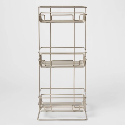 Over The Door Round Wire Shower Caddy Matte Satin - Made By Design™ : Target