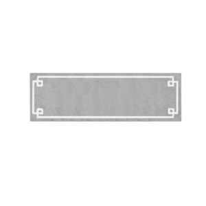SEVOBAL Bathroom Rugs Bath Mat Rug Home Decor Carpet Shower Mat Home Decor for Bathtub Side Floor Shower Room Bathroom, Grey, 72"*24"*0.5" - 1 of 4