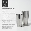Viski Stainless Steel Shaker Tins, Set of 2 Boston Shaker Tins, Cocktail Shaker Set, 28 Oz & 18 Oz - 2 of 4