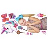 JoJo Siwa Unicorn Dream Peel and Stick Giant Kids' Wall Decal: RoomMates Vinyl Self-Adhesive Wall Stickers, 10 Pieces - 3 of 4