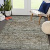 Washable Area Rug – Non-Slip Ultra-Thin Low Pile Vintage Oriental Distressed Carpet for Living Room, Bedroom, Dining, Office & Nursery, Multi-Color - 4 of 4