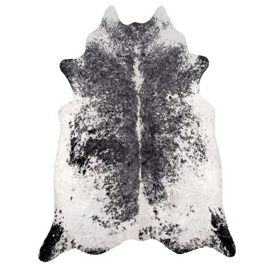 Nuloom Halina Faux Cowhide Area Rug Target