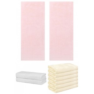 REGALWOVEN Striped Soft Absorbent Bathroom Cotton Towel Set 3 Pcs - 1 of 4