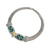 SOHI Women's Emerald Green Party Stone Collar Neckace - 2 of 4