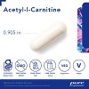 Pure Encapsulations Acetyl-L-Carnitine 500 mg - Memory & Brain Supplement - Brain Support & Focus* - Gluten Free & Non-GMO - 60 Capsules - 3 of 4