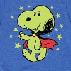 Boys' - Peanuts - Glow In The Dark Vampire Snoopy Short Sleeve Graphic T-Shirt - 2 of 4