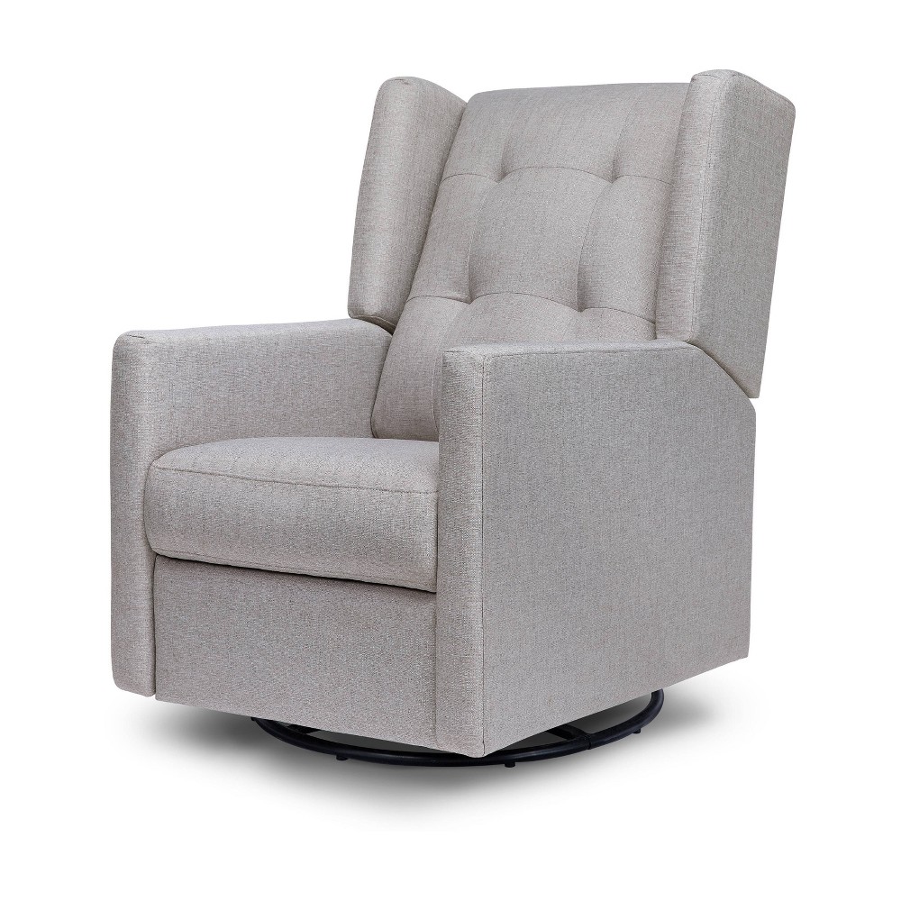 Davinci Maddox Recliner and Swivel Glider in Misty Gray