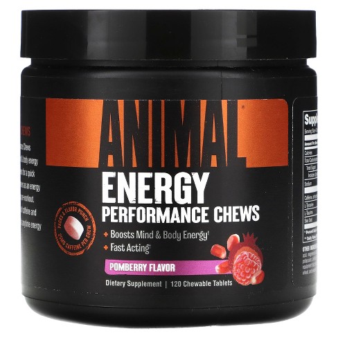 Animal Energy Chews, Fast Acting Energy With Caffeine, Nootropics And ...