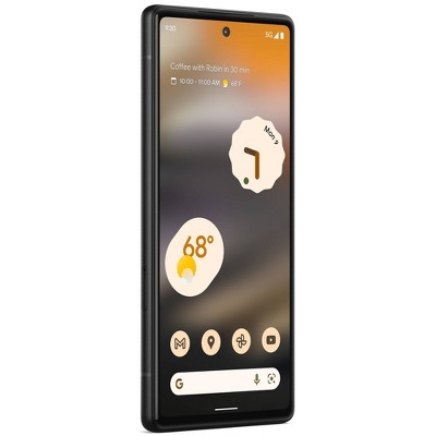 Total By Verizon Prepaid Google Pixel 6a 5g (128gb) - Black : Target