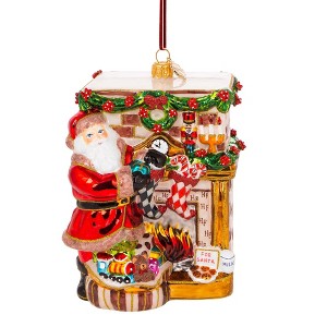 Huras Family 5.5 Inch Stockings Filled With Love Cl Christmas Tree Ornament , Prototype Ornament Santa (1PC) - 1 of 3