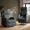 Set of 2 Miriam Upholstered Lift Assist Power Recliner Chair for Elderly| ART OF LIVING DESIGNS - 2 of 4