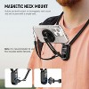Boersma Magnetic Neck Holder for Action Camera & Phone, Hands Free Tripod Chest Mount Compatible with DJI Insta360 Magsafe iPhone, Phone Holder - 4 of 4