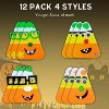 4E's Novelty 12 Pack Halloween Candy Corn Magnet Craft Kit – Goofy Foam Crafts for Kids, Party Favors - 4 of 4