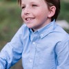 Hope & Henry Boys'  Cotton Long Sleeve Oxford Button Down Shirt, Infant - 2 of 4