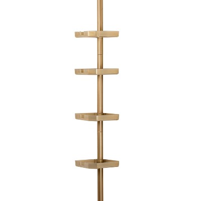 Better Houseware Rustproof Extra-large Shower Caddy (gold) : Target