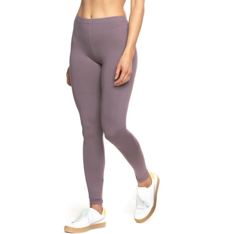 Felina Womens Velvety Super Soft Lightweight Leggings, 2-Pack Yoga Pants, 2 of 9