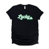 Simply Sage Market Lucky Outline Short Sleeve Tee - 2 of 4