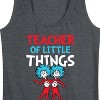 Women's - Dr. Seuss - Teacher Of Little Things Graphic Racerback Tank - 2 of 4