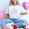 Simply Sage Market Women's Be Mine Short Sleeve Garment Dyed Tee - 2 of 2