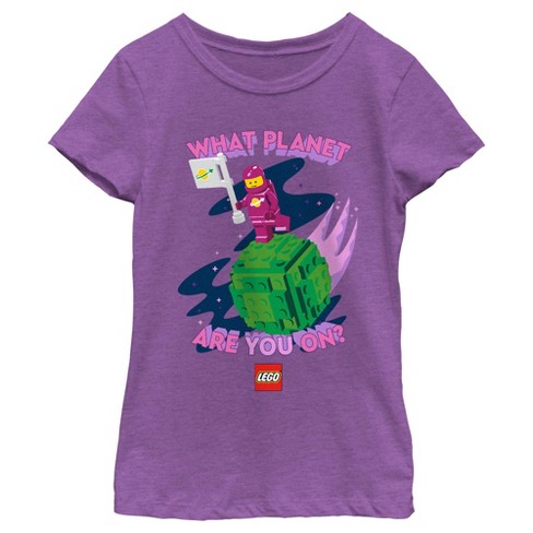 Girl's LEGO What Planet Are You On T-Shirt - image 1 of 4