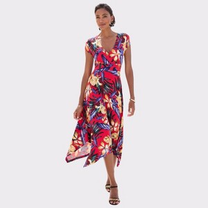Women's Handkerchief Hem Dress - LASCANA - 1 of 4