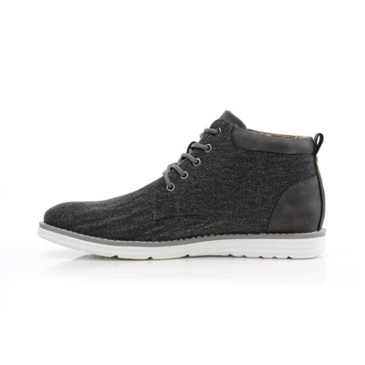 Polar Fox Mens DUSTIN MPX506063 Mid-Top Casual Chukka Sneaker Boots, in Denim Grey, Size 9.5 — фото 4