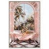Art Remedy Sleeping Tiger Bath Jungle Bathroom Art  Framed - 3 of 4