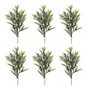 Melrose Winter Pine Spray (Set of 6) - 3 of 3